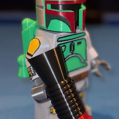 Mô hình Star Wars Classic Boba Fett Brick MegaFigures (Tỷ lệ 5:1)