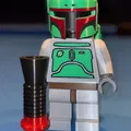 Mô hình Star Wars Classic Boba Fett Brick MegaFigures (Tỷ lệ 5:1) - Thumbnail 7