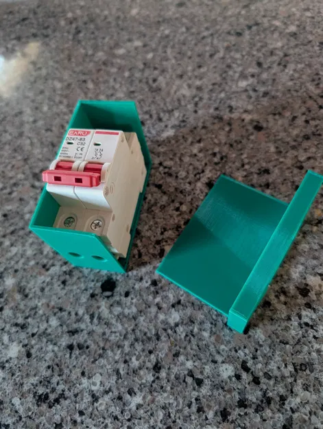 Hộp gắn cầu dao DIN đôi tích hợp sẵn thanh ray - Hộp điện năng lượng mặt trời - Image 3