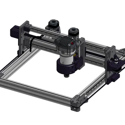 ScrapNC—Máy phay CNC giá rẻ tận dụng linh kiện máy in 3D