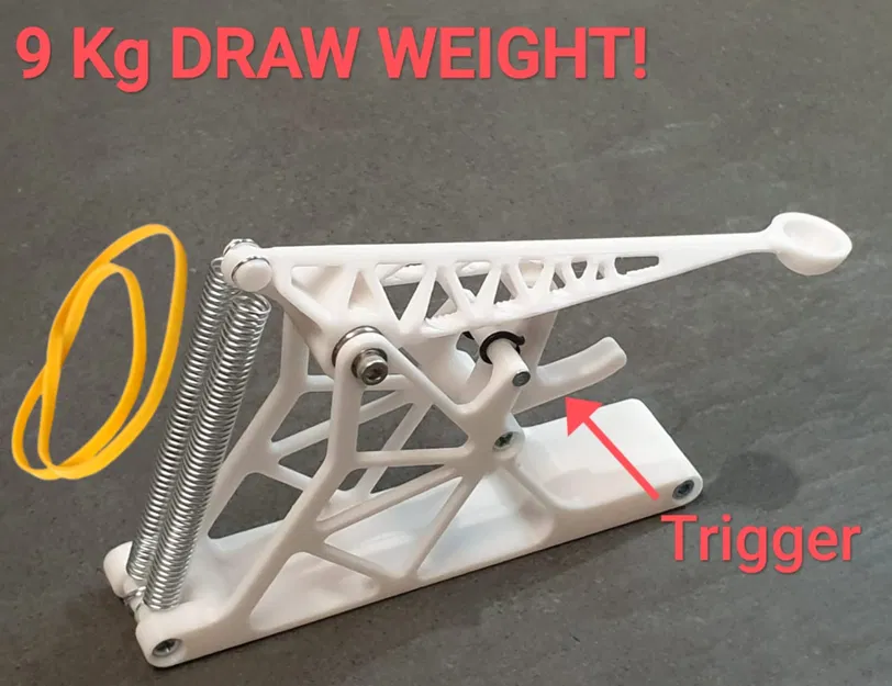 Máy bắn đá để bàn lò xo (tầm bắn trên 40m) - Image 1