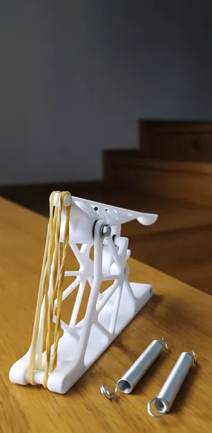 Máy bắn đá để bàn lò xo (tầm bắn trên 40m) - Image 2