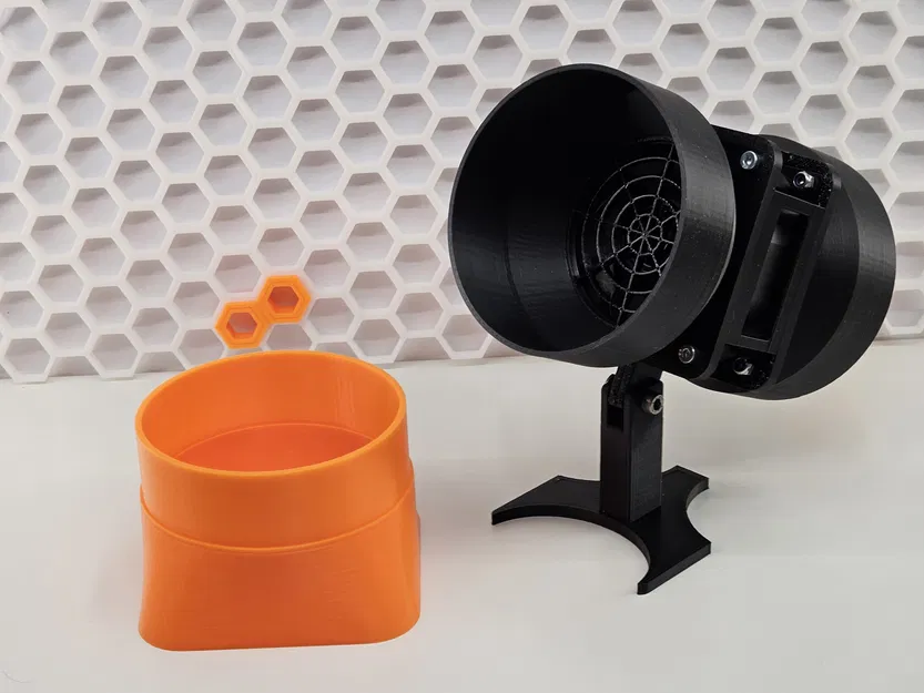 Bộ chuyển đổi quạt 80mm sang ống dẫn 100mm cho máy hút khói hàn - Image 13