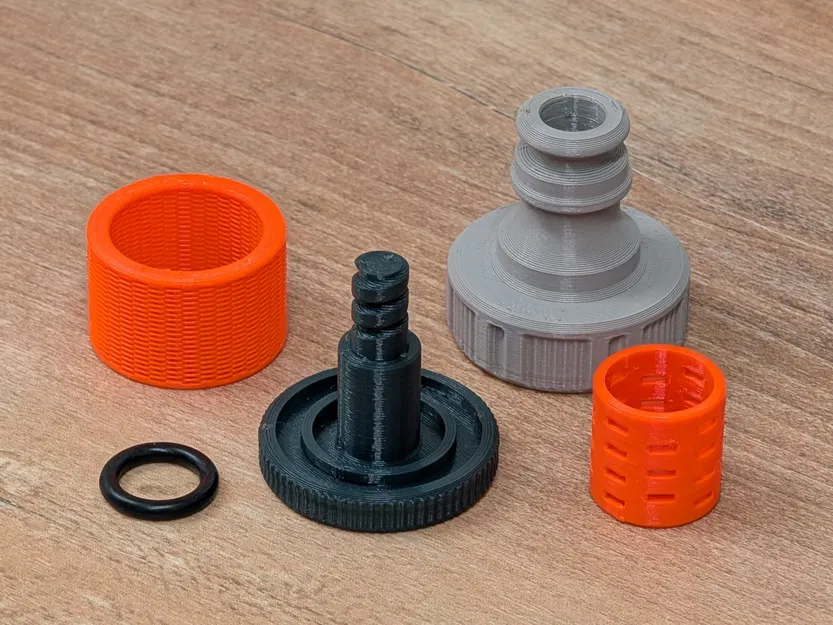 Đầu phun tưới nước 3D tiện lợi cho ống vườn - Image 4