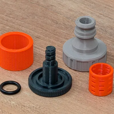 Đầu phun tưới nước 3D tiện lợi cho ống vườn