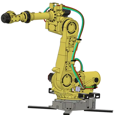 Mô hình Robot Fanuc R-2000iB/210F (tỉ lệ 1:5)