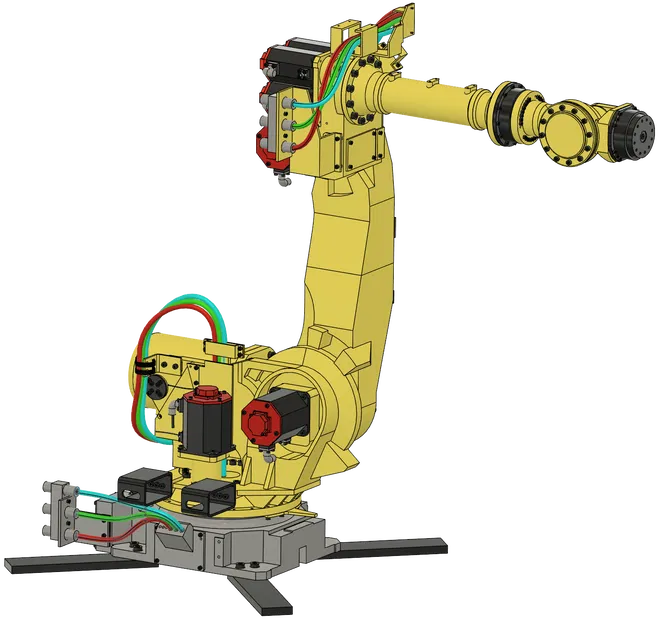 Mô hình Robot Fanuc R-2000iB/210F (tỉ lệ 1:5) - Image 4