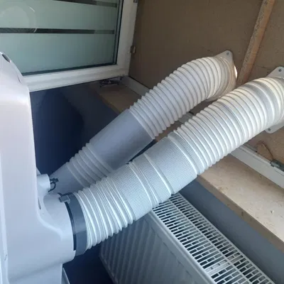 Độ ống đơn thành ống đôi cho máy lạnh di động Airwell, Midea, Trotec, Comfee