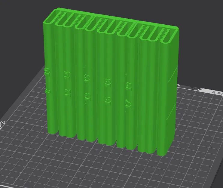 Bộ tạo khay đựng cờ lê Gridfinity có khóa và nhãn dán - Image 3