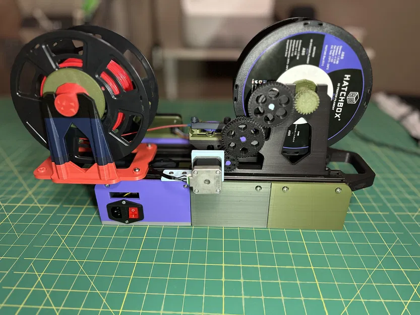 Bộ chuyển đổi và cuốn sợi chạy motor cho Recreator Mk5 - Image 1