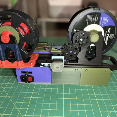 Bộ chuyển đổi và cuốn sợi chạy motor cho Recreator Mk5