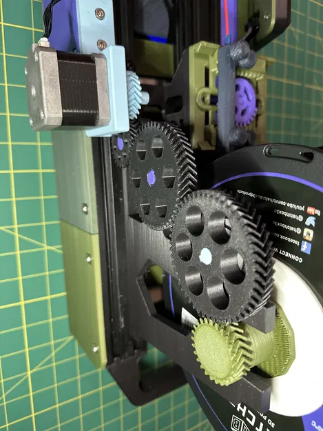 Bộ chuyển đổi và cuốn sợi chạy motor cho Recreator Mk5 - Image 4