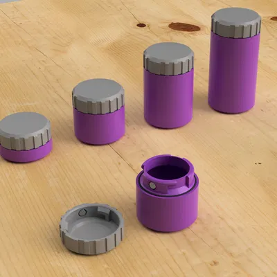 Hộp Đựng Xoay Khóa Bằng Nam Châm (Magnetic Twist Lock Containers)