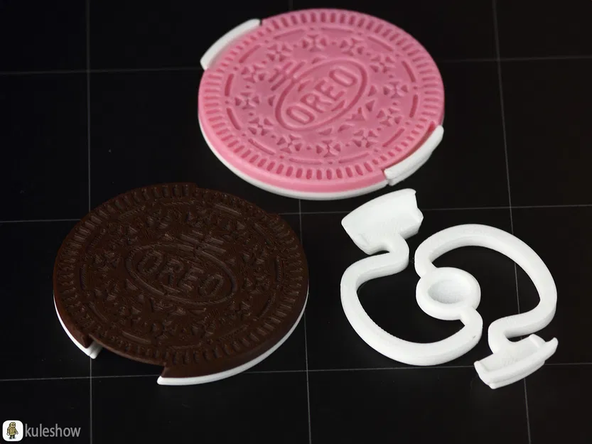 Nắp đậy ống kính (Lens Cap) hình bánh Oreo 58mm - Image 5