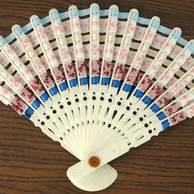 Ribbon Hand Fan - Quạt cầm tay đan ruy-băng đầy sáng tạo