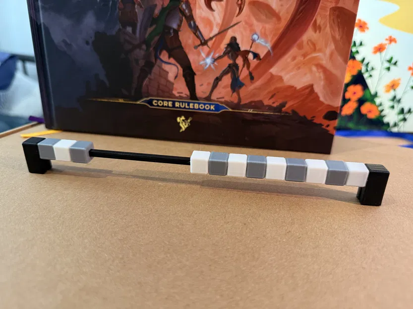 Daggerheart Fear Tracker (dạng bàn tính, có thể gắn màn hình GM) - Bản cập nhật - Image 1