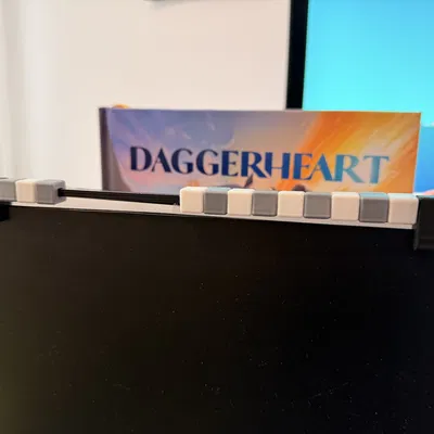 Daggerheart Fear Tracker (dạng bàn tính, có thể gắn màn hình GM) - Bản cập nhật