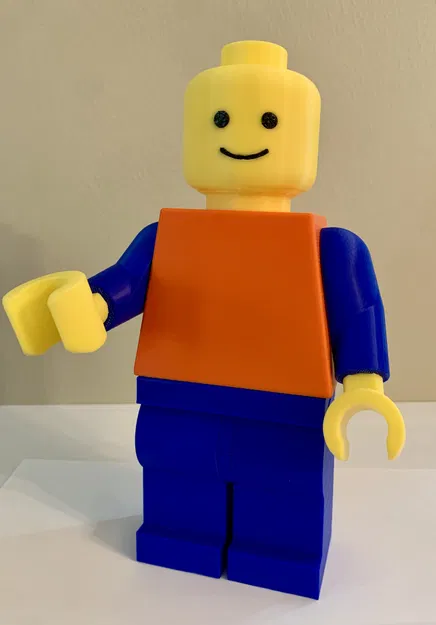 Mô hình LEGO Man phóng đại có khớp cử động linh hoạt - Image 1