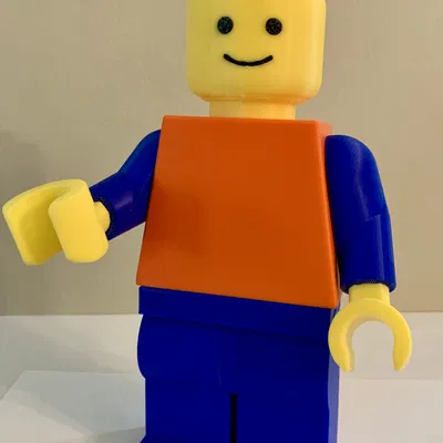 Mô hình LEGO Man phóng đại có khớp cử động linh hoạt