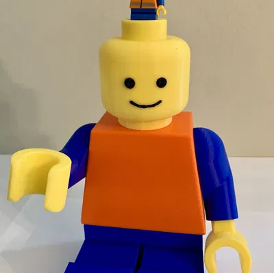 Mô hình LEGO Man phóng đại có khớp cử động linh hoạt