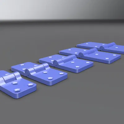 Bản lề Parametric (in liền khối)