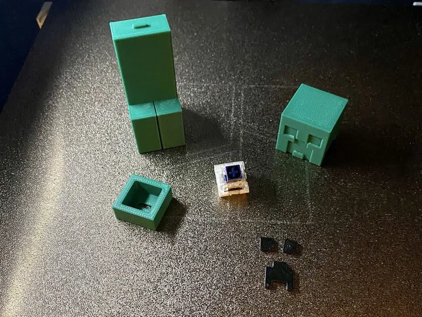 Creeper Clicker - Đồ chơi Fidget hình Switch bàn phím Minecraft - Image 2