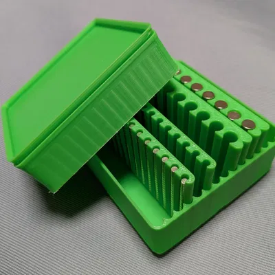 Nắp đậy cho hệ thống lưu trữ nam châm Gridfinity (kích thước 1x2 và 2x2)