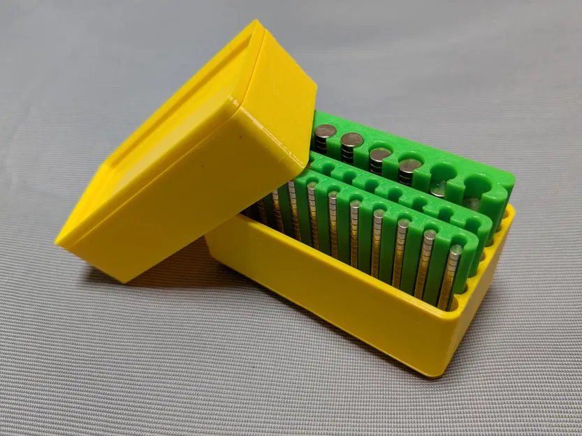 Nắp đậy cho hệ thống lưu trữ nam châm Gridfinity (kích thước 1x2 và 2x2) - Image 2