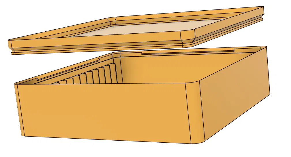 Nắp đậy cho hệ thống lưu trữ nam châm Gridfinity (kích thước 1x2 và 2x2) - Image 7
