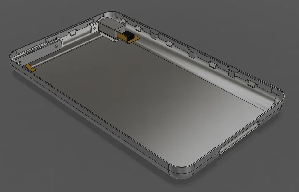 Mô hình CAD tham khảo vỏ lưng mỏng cho iPod Classic/Video gen 5 - Image 2