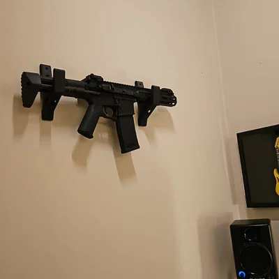 Giá Treo Súng Airsoft Gắn Tường Độc Đáo - Phụ Kiện In 3D