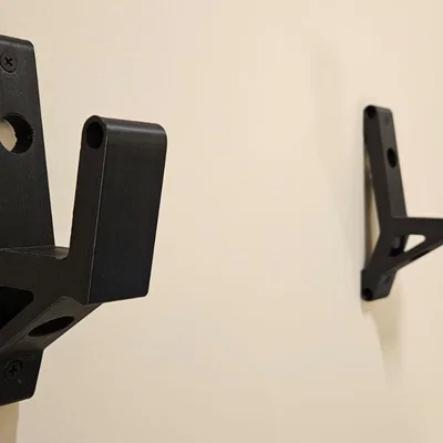 Giá Treo Súng Airsoft Gắn Tường Độc Đáo - Phụ Kiện In 3D