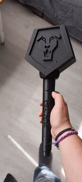 Gậy cổ vũ Kpop Demon Hunter Saja Boys - Mô hình in 3D độc đáo - Image 1