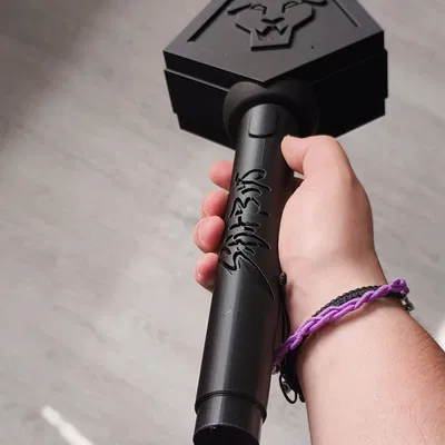 Gậy cổ vũ Kpop Demon Hunter Saja Boys - Mô hình in 3D độc đáo