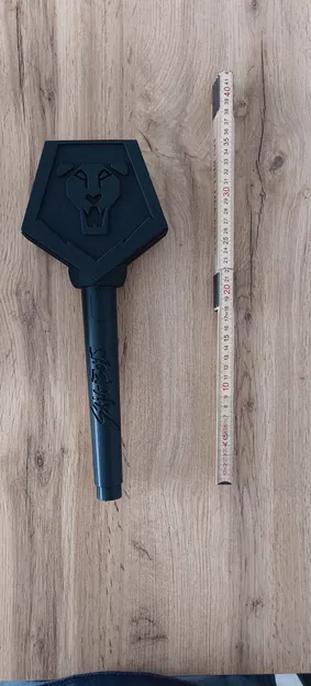 Gậy cổ vũ Kpop Demon Hunter Saja Boys - Mô hình in 3D độc đáo - Image 4