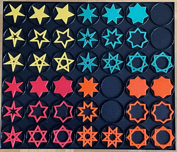 Bộ Ngôi Sao (Các loại sao từ 5 đến 8 cánh) - Image 1