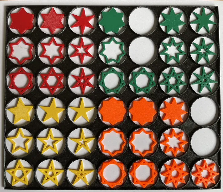 Bộ Ngôi Sao (Các loại sao từ 5 đến 8 cánh) - Image 2