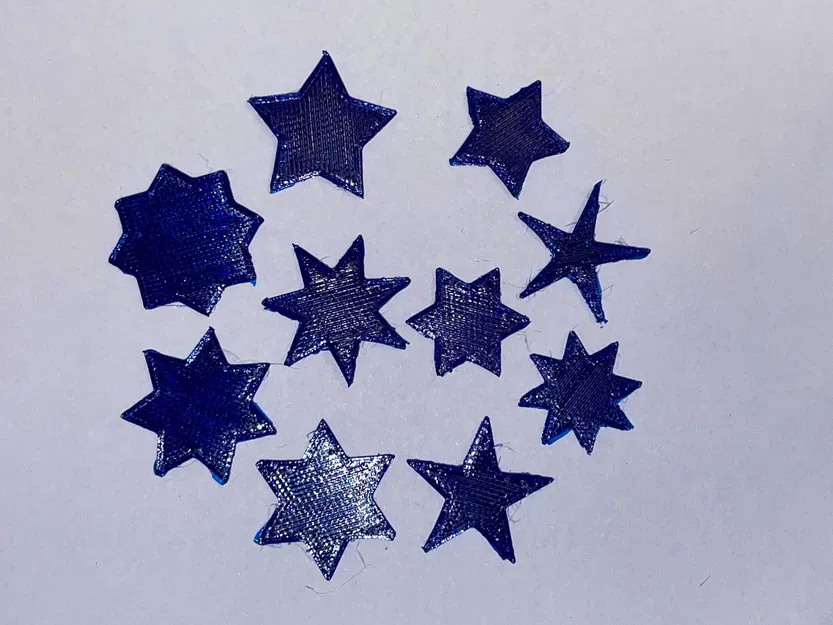 Bộ Ngôi Sao (Các loại sao từ 5 đến 8 cánh) - Image 4