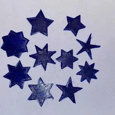 Bộ Ngôi Sao (Các loại sao từ 5 đến 8 cánh)