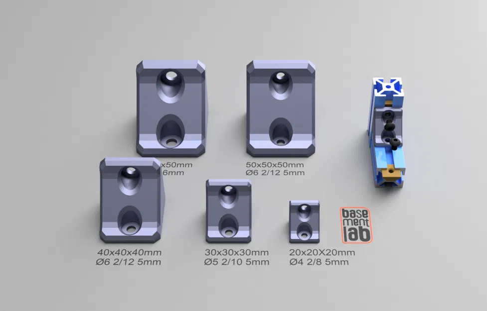 Pát Góc Cường Lực Cho Nhôm Định Hình 2020/3030/4040/5050 V/T-Slot - Image 2