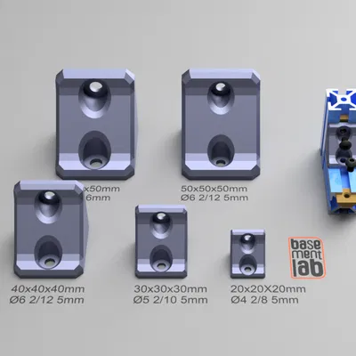 Pát Góc Cường Lực Cho Nhôm Định Hình 2020/3030/4040/5050 V/T-Slot