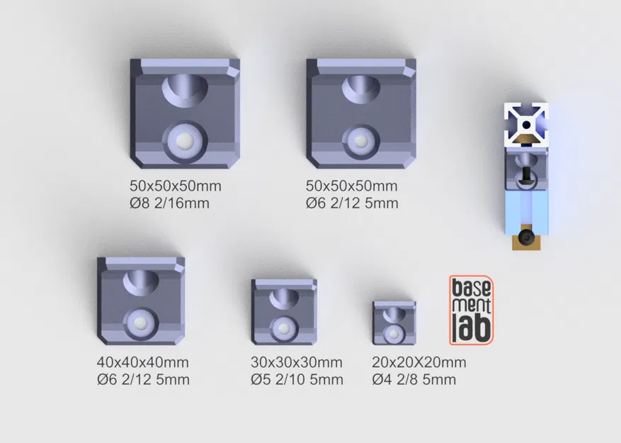 Pát Góc Cường Lực Cho Nhôm Định Hình 2020/3030/4040/5050 V/T-Slot - Image 3