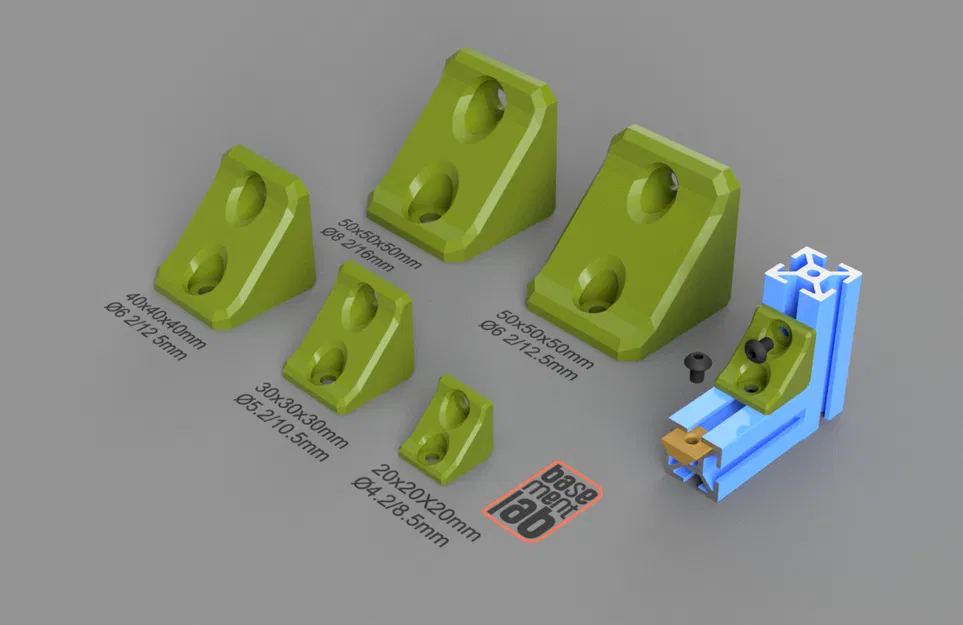 Pát Góc Cường Lực Cho Nhôm Định Hình 2020/3030/4040/5050 V/T-Slot - Image 4