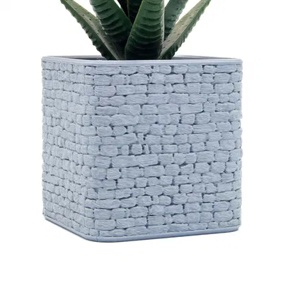 Chậu trồng cây vân đá (Stone Wall Planter) in 3D đẹp mắt