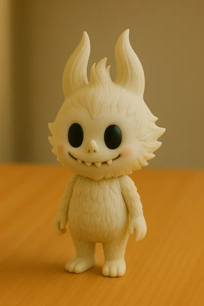 Mô hình 3D Labubu siêu đáng yêu - Hướng dẫn in tại nhà - Image 1