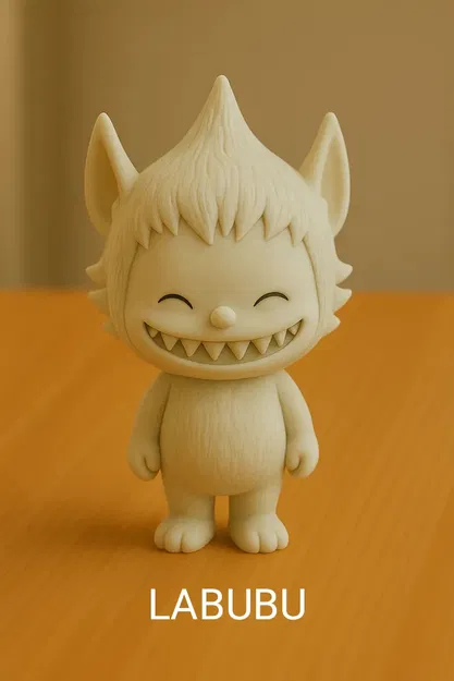 Mô hình Labubu đáng yêu - File in 3D nghệ thuật chất lượng cao - Image 1