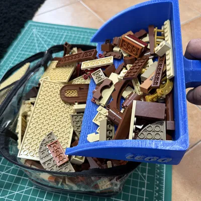 Xẻng xúc mảnh ghép lego