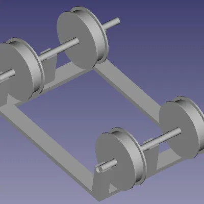 Giá đỡ cuộn Filament 3D thông minh - Thiết kế gọn nhẹ và chắc chắn