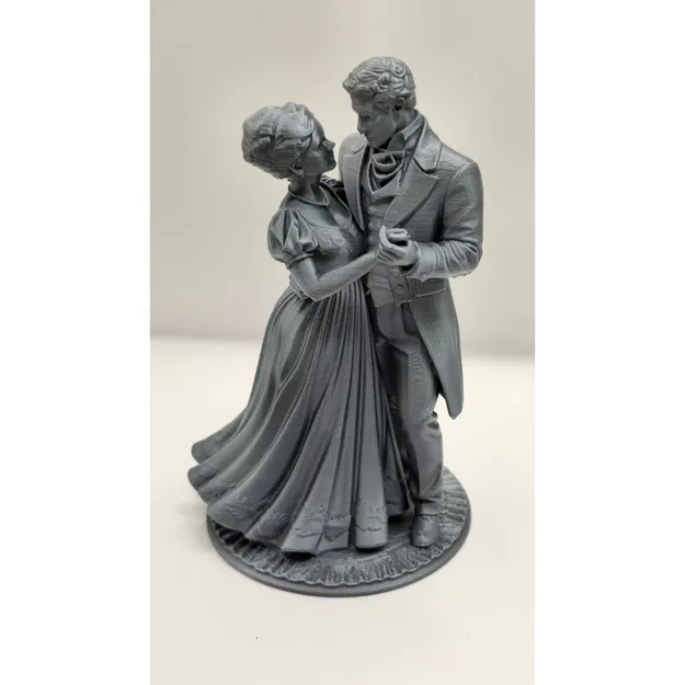 Tác phẩm điêu khắc cặp đôi khiêu vũ – Vũ hội Bridgerton - Image 1