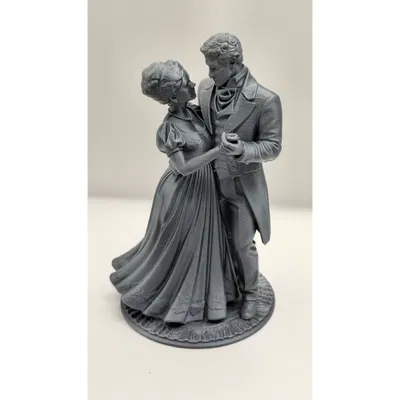 Tác phẩm điêu khắc cặp đôi khiêu vũ – Vũ hội Bridgerton